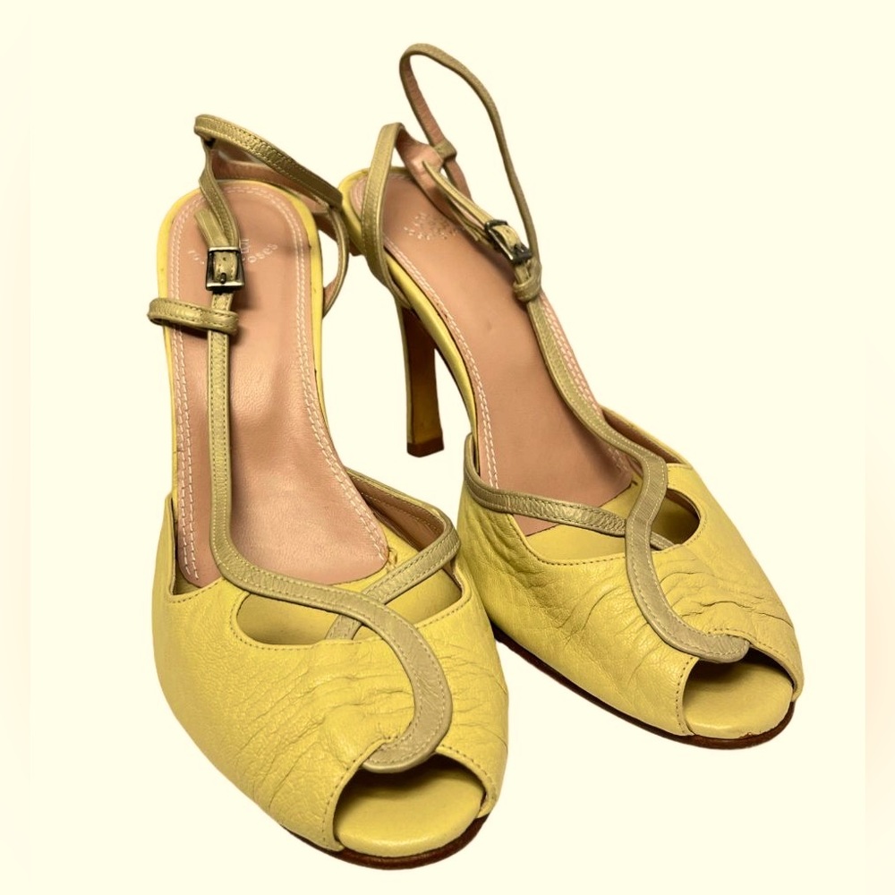 Rose’s roses yellow sandals